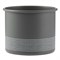 Горшок monochrome 700 мл серый - фото 327774