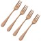 Набор из 4 десертных вилок select copper - фото 328578