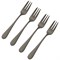 Набор из 4 десертных вилок select grey - фото 328624