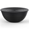 Миска с крышкой tierra, ?30 см, черная - фото 328665