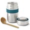 Термос для еды food flask b, 400 мл, бирюзовый - фото 328756