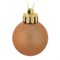 Украшение новогоднее Шар "Медовое ассорти", набор из 12 шт, D4 см - фото 330026