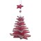 Украшение новогоднее "Елка", L7 W7 H22 см, 5в. - фото 331049