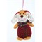 Новогоднее украшение «Собачка», H11.4 см, 6в. - фото 333680