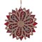 Украшение новогоднее "Снежинка", L15 W0,5 H15 см, 3в. - фото 335475