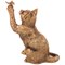 Статуэтка "Кошка" 12.5*7*13.5 см серия "bronze classic" - фото 346203