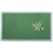 Полотенце "Ландыши",30х50. махра,зелёный,вышивка,100% х\б 400гр\м, кружево - фото 350408