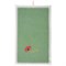 Полотенце махровое "Маки",30х50 см ,зелёный,вышивка,100% х\б - фото 350468