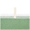Полотенце махровое "Ромашки",30х50 см ,зелёный,вышивка,100% х\б - фото 350474