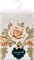 Полотенце "Корейская роза" 40*70 см кремовый 100% хлопок, твилл, в рамку - фото 351224
