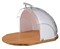 Хлебница agness "Native" деревянная с комбинированной крышкой 36*26*20 см - фото 352733