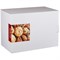 Хлебница agness "Арктик" деревянная  с пластиковой крышкой, 36*26*20 см - фото 352756