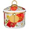 Банка для сыпучих продуктов agness, серия маки 12 х 9 см / 1,0л - фото 352968