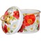 Банка для сыпучих продуктов agness, серия маки 12 х 9 см / 1,0л - фото 352970