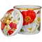 Банка для сыпучих продуктов agness, серия маки 12 х 12 см / 1,2л - фото 352973