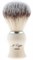 Помазок для бритья IL Ceppo, пластик, синтетический ворс, рукоять - цвет слоновой кости - фото 353891