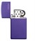 Зажигалка ZIPPO Slim® с покрытием Purple Matte, латунь/сталь, фиолетовая, матовая, 29x10x60 мм - фото 354335