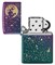 Зажигалка ZIPPO Starry Sky с покрытием Iridescent, латунь/сталь, фиолетовая, матовая, 38x13x57 мм - фото 354559