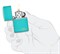 Зажигалка ZIPPO Classic с покрытием Flat Turquoise, латунь/сталь, бирюзовая, матовая, 38x13x57 мм - фото 354628