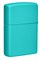 Зажигалка ZIPPO Classic с покрытием Flat Turquoise, латунь/сталь, бирюзовая, матовая, 38x13x57 мм - фото 354629