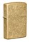 Зажигалка ZIPPO Classic с покрытием Tumbled Brass, латунь/сталь, золотистая, матовая, 38x13x57 мм - фото 354664