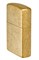 Зажигалка ZIPPO Classic с покрытием Tumbled Brass, латунь/сталь, золотистая, матовая, 38x13x57 мм - фото 354670