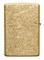Зажигалка ZIPPO Classic с покрытием Tumbled Brass, латунь/сталь, золотистая, матовая, 38x13x57 мм - фото 354672