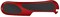Задняя накладка для ножей VICTORINOX 85 мм, пластиковая, красно-чёрная - фото 355641