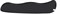 Задняя накладка для ножей VICTORINOX 111 мм, нейлоновая, чёрная - фото 355648
