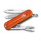 Нож-брелок VICTORINOX Classic SD Colors "Fire Opal", 58 мм, 7 функций, полупрозрачный оранжевый - фото 355726