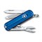 Нож-брелок VICTORINOX Classic SD Colors "Deep Ocean", 58 мм, 7 функций, полупрозрачный синий - фото 355785