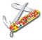 Набор для детей VICTORINOX "Попугай": перочинный нож 84 мм, шнурок на шею, книга-раскраска, красный - фото 355892