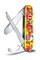 Набор для детей VICTORINOX "Попугай": перочинный нож 84 мм, шнурок на шею, книга-раскраска, красный - фото 355893