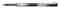 Ручка-роллер Hauser Aeromatic Rocket Tip 0,7 мм, пластик, корпус черный, чернила черные - фото 356168
