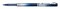 Ручка-роллер Hauser Aeromatic Rocket Tip 0,7 мм, пластик, корпус синий, чернила синие - фото 356169