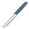 Нож столовый VICTORINOX Swiss Modern, лезвие 11 см с прямой кромкой, васильково-синий - фото 356723