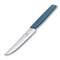 Нож для стейка VICTORINOX Swiss Modern, лезвие 12 см с прямой кромкой, васильково-синий - фото 356735