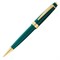 Шариковая ручка Cross Bailey Light Polished Green Resin and Gold Tone - фото 356839