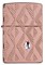 Зажигалка ZIPPO Armor® Geometric с покрытием Rose Gold, латунь/сталь, розовое золото, 38x13x57 мм - фото 357043