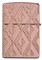 Зажигалка ZIPPO Armor® Geometric с покрытием Rose Gold, латунь/сталь, розовое золото, 38x13x57 мм - фото 357050