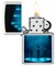 Зажигалка ZIPPO Aliens Design с покрытием Glow In The Dark Green, латунь/сталь, белая, 38x13x57 мм - фото 357113