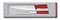 Набор для разделки мяса VICTORINOX Swiss Classic, нож 19 см и вилка 15 см, красная рукоять - фото 357443