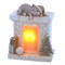 Фигурка декоративная "Камин" с подсветкой(АААх2, не вход.), L14,5 W8,5 H17,5 см - фото 372384