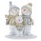 Фигурка декоративная "Снеговики", L10 W4 H11 см - фото 372430