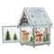 Фигурка декоративная "Домик", L23 W22 H33 см - фото 373918