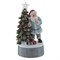 Фигурка декоративная с музыкой "Новый год" (3xLR44), L12 W11 H22,5 см, 2 в. - фото 374439