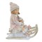 Фигурка декоративная "Ребёнок на санках", 2 в., L9 W5,5 H10,5 см, 2в. - фото 376978