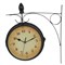 Часы настенные декоративные двусторонние, L29 W8,5 H33 см, (2xАА не прилаг.) - фото 380057