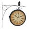 Часы настенные декоративные двусторонние, L29 W8,5 H33 см, (2xАА не прилаг.) - фото 380059