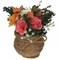 Цветочная композиция, L15 W15 H15 см, 4в. - фото 380943